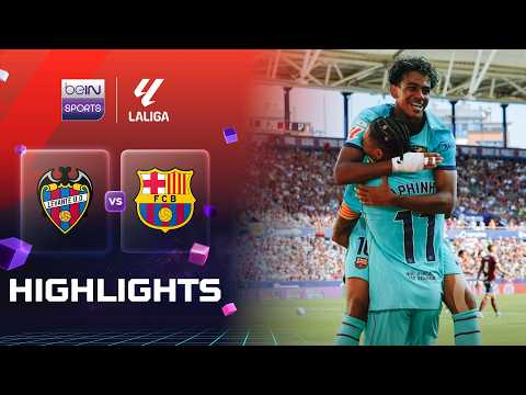 เลบันเต้ 2-4 บาร์เซโลน่า | ลาลีกา ไฮไลต์ LaLiga 26/27