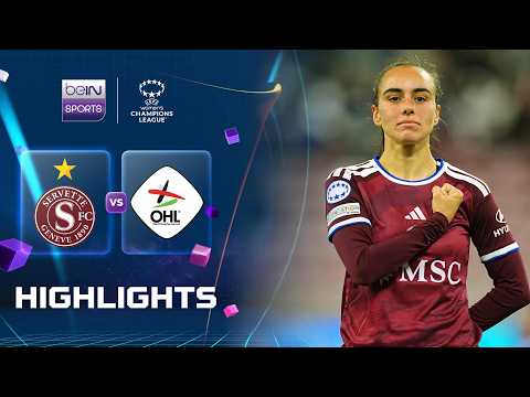 เซอร์เวตต์ 5-1 โอเอช ลูเวิน | ยูฟ่า แชมเปียนส์ ลีก หญิง ไฮไลต์ Champions League 26/27
