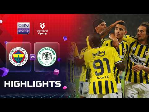 เฟเนร์บาห์เช่ 4-2 คอนยาสปอร์ | ไฮไลต์ ซูเปอร์ลีก ตุรกี Süper Lig 26/27