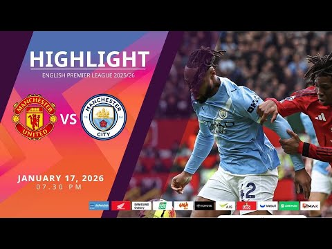 [Highlight] PremierLeague : แมนเชสเตอร์ ยูไนเต็ด vs แมนเชสเตอร์ ซิตี้ (17-01-69)