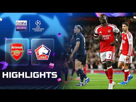อาร์เซน่อล 3-0 ลีลล์ | ยูฟ่า แชมเปียนส์ ลีก ไฮไลต์ Champions League 26/27