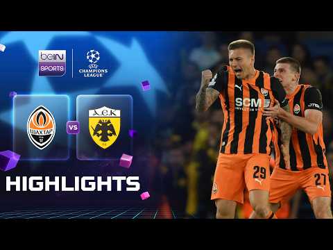 ชัคห์ตาร์ โดเน็ตส์ค 3-1 เออีเค เอเธนส์ | ยูฟ่า แชมเปียนส์ ลีก ไฮไลต์ Champions League 26/27
