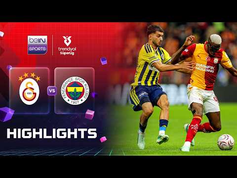 กาลาตาซาราย 2-1 เฟเนร์บาห์เช | ไฮไลต์ ตุรกี ซูเปอร์ลีก Turkish Super Lig 26/27