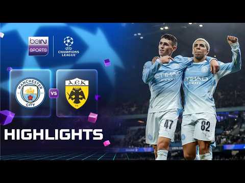 แมนเชสเตอร์ ซิตี้ 5-1  เอเอีเค เอเธนส์ | ยูฟ่า แชมเปียนส์ ลีก ไฮไลต์ Champions League 26/27